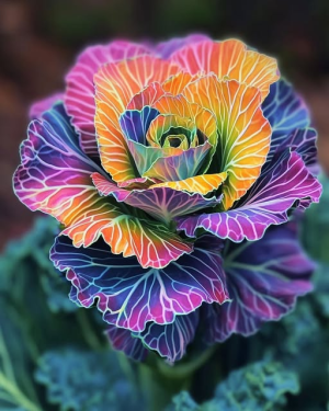 ๐ Rainbow Ornamental Cabbage Seeds