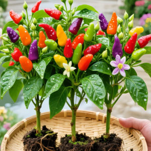 ๐ถ๏ธNon-GMO Organic Colorful Pepper Seeds